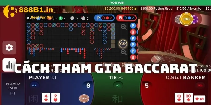 Cách tham gia vào bài Baccarat là gì